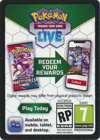 SV Stellar Crown - 000/142 TCG Online Code Card