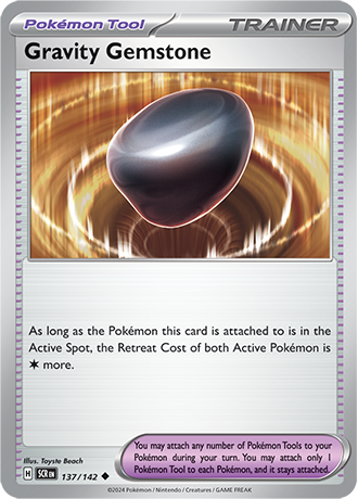 SV Stellar Crown - 137/142 Gravity Gemstone (Reverse Holo)