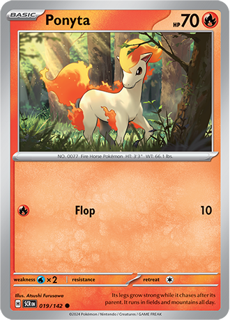 SV Stellar Crown - 019/142 Ponyta