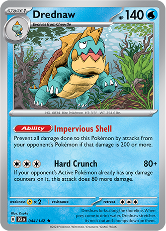 SV Stellar Crown - 044/142 Drednaw (Reverse Holo)